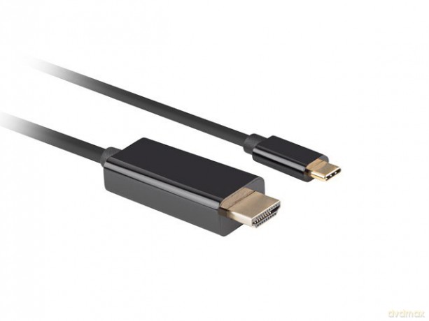 Kabel USB-C(M)->HDMI(M) 4K 60HZ 3M czarny [KABEL]