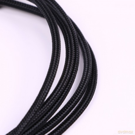 Kabel USB-Micro USB 1.5 m. czarny sznurek [KABEL]