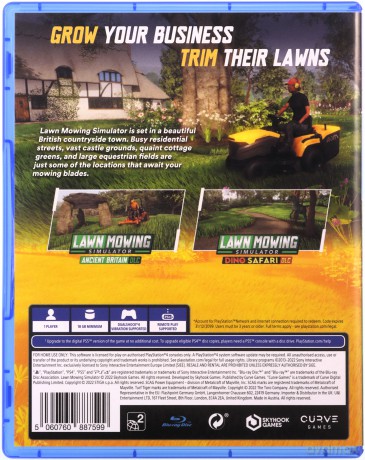 Lawn Mowing Simulator Landmark Edition [GRA PS4]