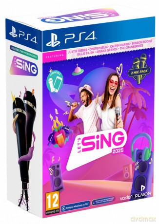 Lets Sing 2025 2-mic [GRA PS4]
