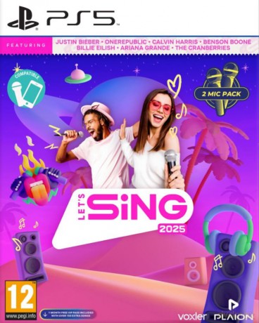 Lets Sing 2025 2-mic