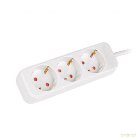 Listwa przedłużacz 1,5m 3X230v b PS0-03F-0150-W