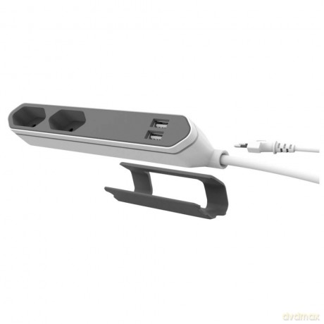 Listwa zasilająca PowerBar USB 1,5m EU 9102/PB2SEU