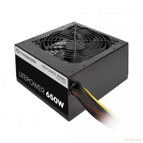 Litepower II Black 650W (Active PFC, 2xPEG, 120mm, Single Rail)