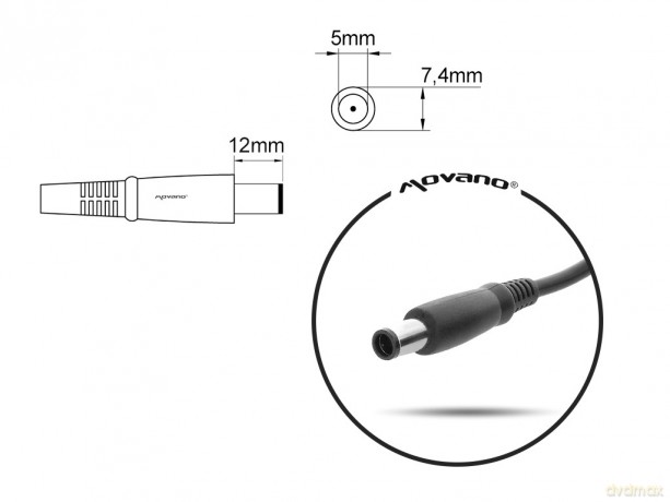 ładowarka/zasilacz 19.5v 3.33a (7.4x5.0 pin) - HP