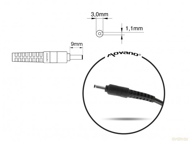 ładowarka/zasilacz 19v 2.1a (3.0x1.1) - Samsung 40W