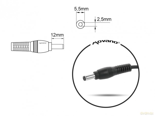 ładowarka/zasilacz 20v 3.25a (5.5x2.5) - fujitsu, maxdata 65W