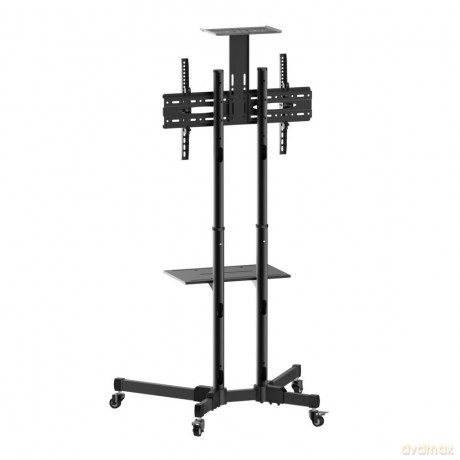 Mobilny stojak do tv 37-70 cali 50kg, dwie półki