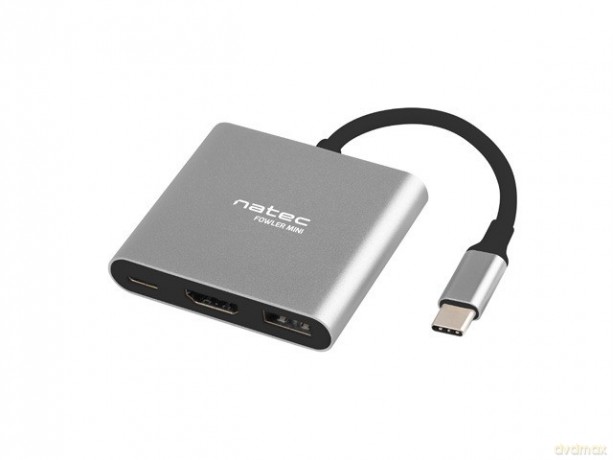 Multi Port Fowler mini USB-C PD, USB 3.0, HDMI 4K [KABEL]