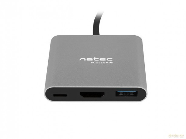 Multi Port Fowler mini USB-C PD, USB 3.0, HDMI 4K [KABEL]