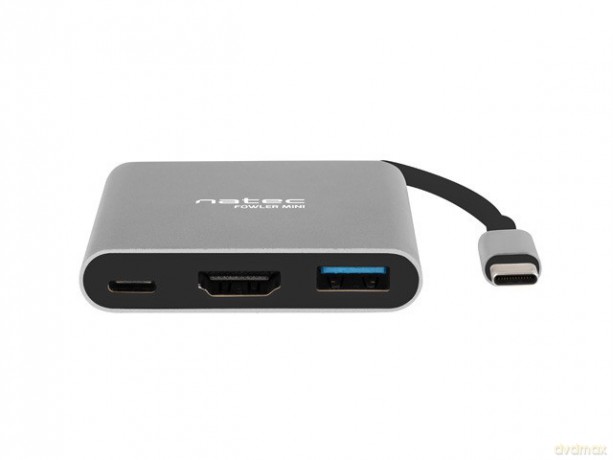 Multi Port Fowler mini USB-C PD, USB 3.0, HDMI 4K [KABEL]