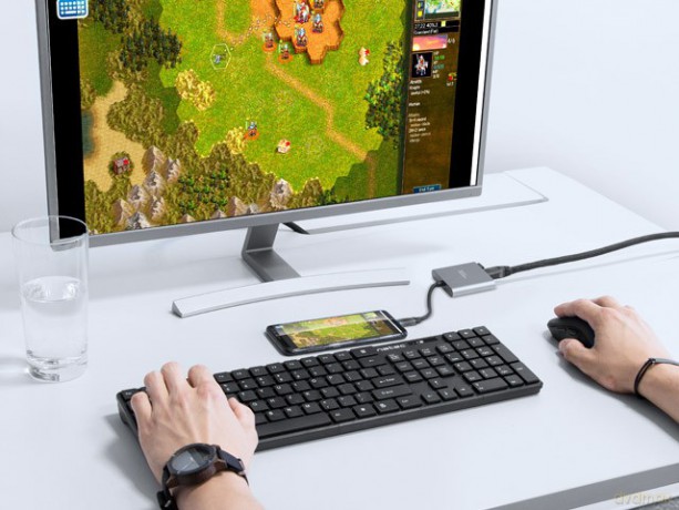 Multi Port Fowler mini USB-C PD, USB 3.0, HDMI 4K [KABEL]