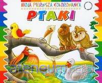 Moja pierwsza kolorowanka - Ptaki [KSIĄŻKA]