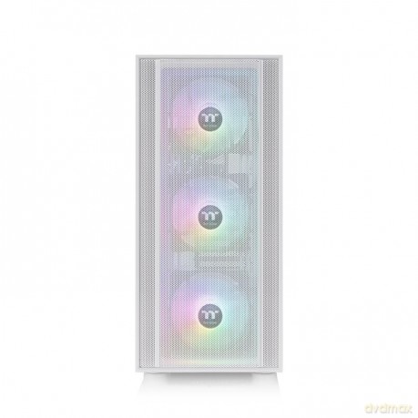 Obudowa - H570 Tempered Glass 3x12cm ARGB Snow