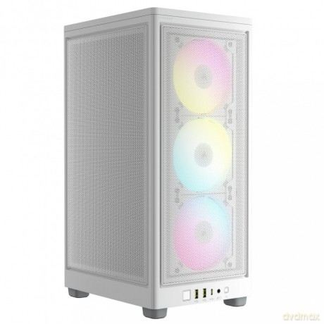 Obudowa 2000D AIRFLOW RGB Mini-ITX Biała