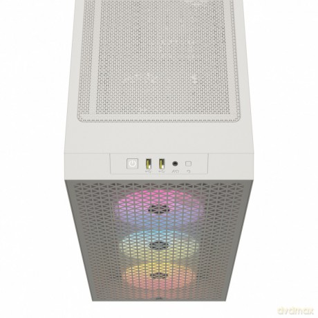 Obudowa 3000D Airflow RGB TG Mid-Tower Biała