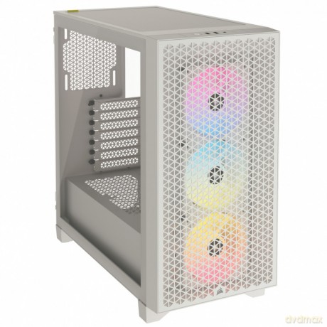 Obudowa 3000D Airflow RGB TG Mid-Tower Biała