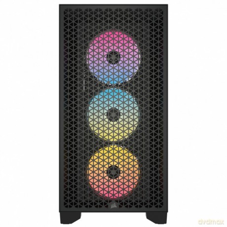 Obudowa 3000D Airflow RGB TG Mid-Tower Czarna