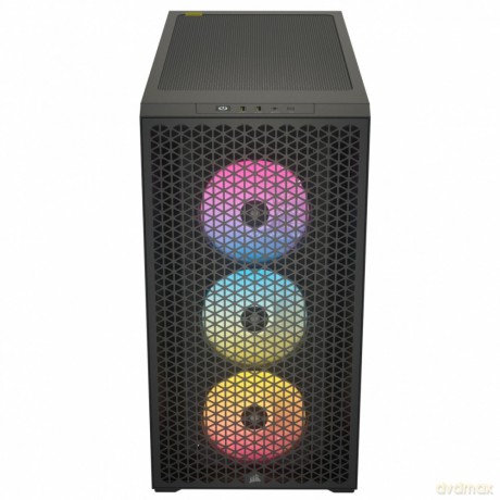 Obudowa 3000D Airflow RGB TG Mid-Tower Czarna