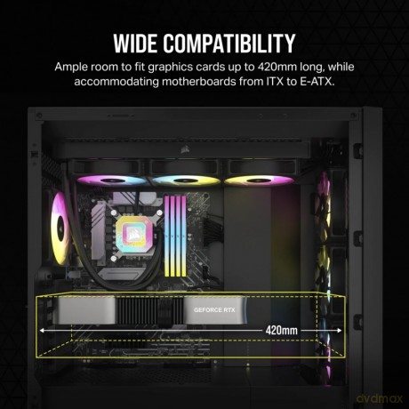 Obudowa 5000D CORE TG Airflow Mid-Tower czarna