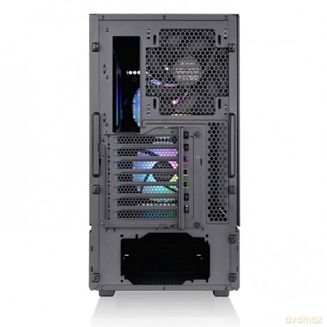 Obudowa Ceres 300 TG ARGBx2 Tempered Glass -Black