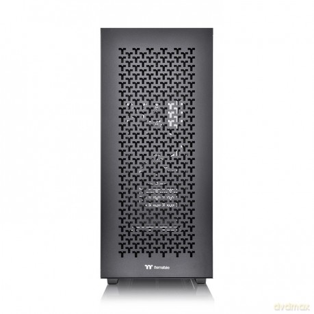 Obudowa Divider 500 Air Tempered Glassx2 Black 12cmx2