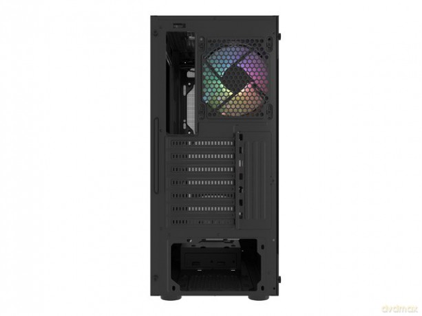 Obudowa Fury Shobo SH4 RGB Midi Tower z oknem Czarna