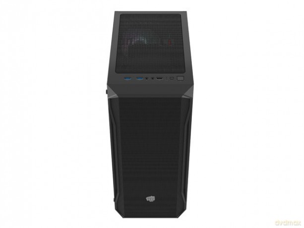 Obudowa Fury Shobo SH4 RGB Midi Tower z oknem Czarna