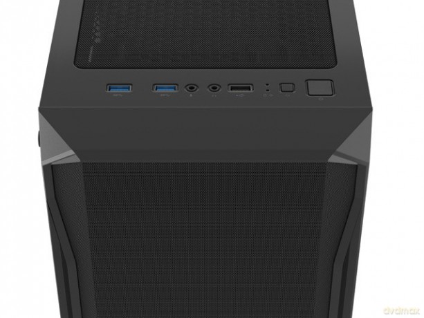 Obudowa Fury Shobo SH4F Midi Tower z oknem Czarna