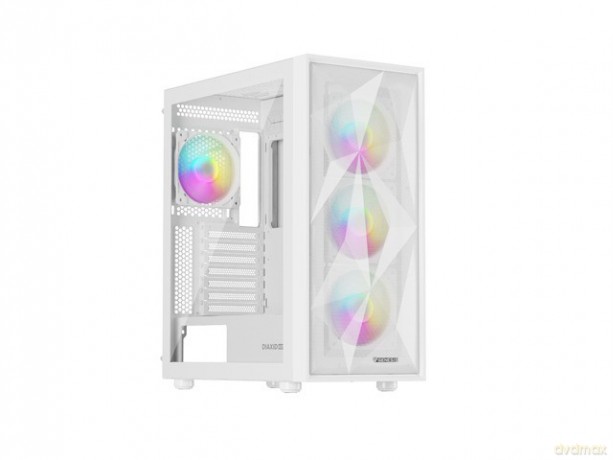 Obudowa Genesis Diaxid 605 ARGB MIDI TOWER USB-C Biała