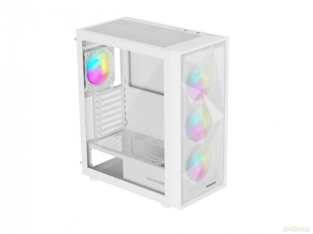Obudowa Genesis Diaxid 605 ARGB MIDI TOWER USB-C Biała