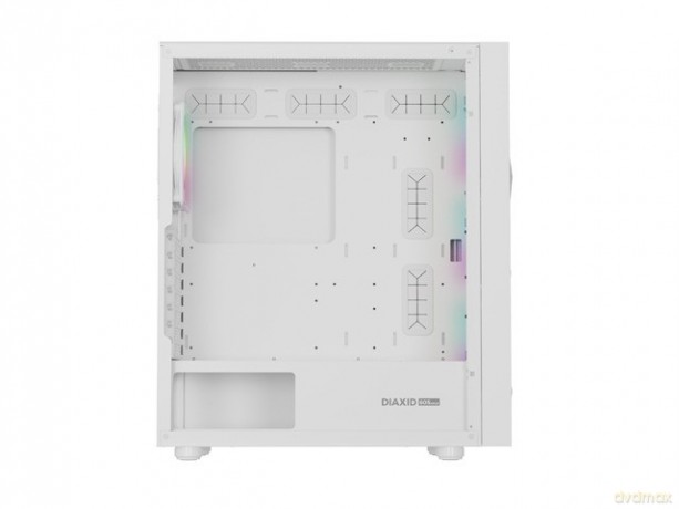 Obudowa Genesis Diaxid 605 ARGB MIDI TOWER USB-C Biała