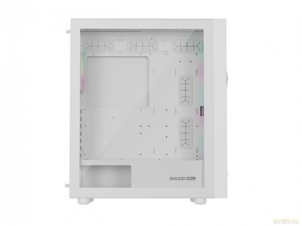 Obudowa Genesis Diaxid 605 ARGB MIDI TOWER USB-C Biała