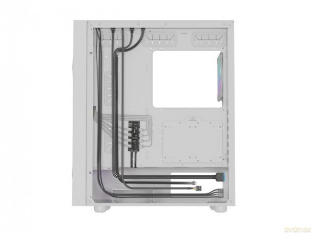 Obudowa Genesis Diaxid 605 ARGB MIDI TOWER USB-C Biała
