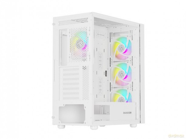 Obudowa Genesis Diaxid 605 ARGB MIDI TOWER USB-C Biała