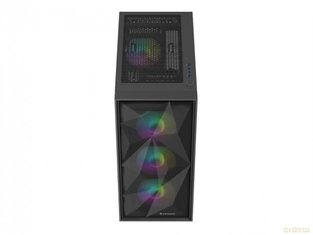 Obudowa Genesis Diaxid 605 ARGB MIDI TOWER USB-C Czarna