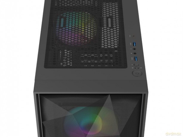 Obudowa Genesis Diaxid 605 ARGB MIDI TOWER USB-C Czarna
