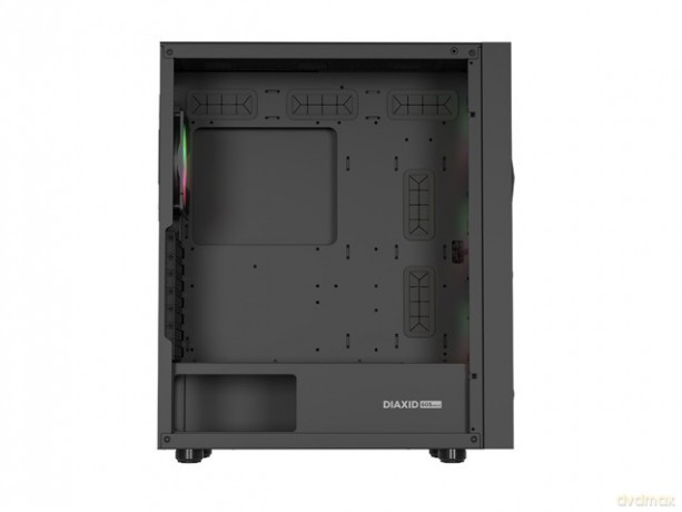 Obudowa Genesis Diaxid 605 ARGB MIDI TOWER USB-C Czarna