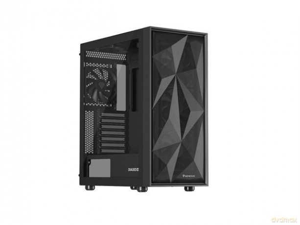 Obudowa Genesis Diaxid 605F MIDI TOWER USB-C Czarna