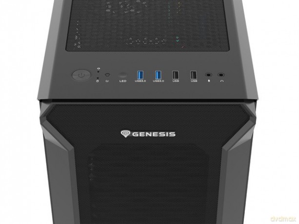 Obudowa Genesis Irid 505F z oknem USB 3.0