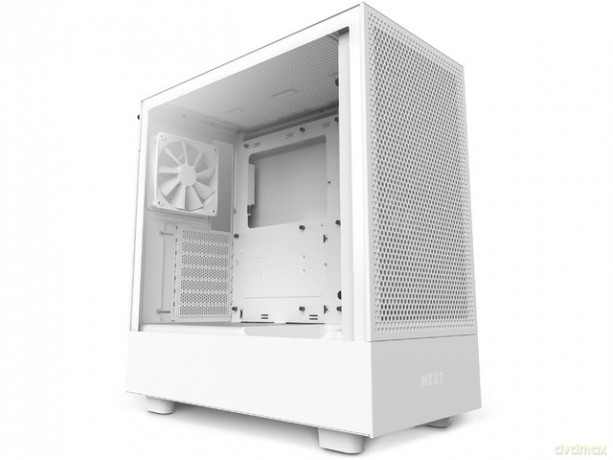 Obudowa H5 Flow RGB z oknem Biała