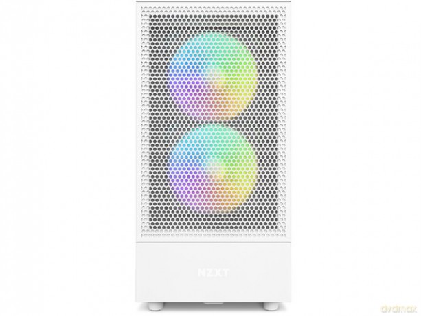 Obudowa H5 Flow RGB z oknem Biała