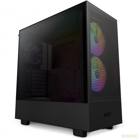 Obudowa H5 Flow RGB z oknem Czarna
