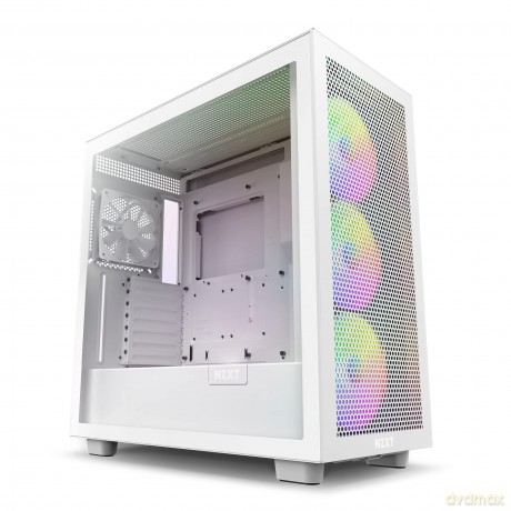 Obudowa H7 Flow RGB z oknem Biała