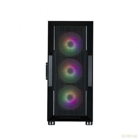 Obudowa I3 Neo ATX Mid Tower Black ARGB fan x4