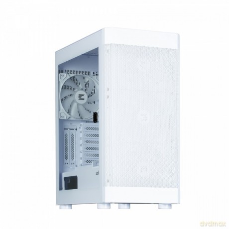 Obudowa I4 TG ATX Mid Tower 4 fans RGB Biała