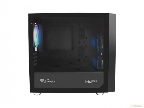 Obudowa Irid 353 Micro tower, z oknem ARGB USB 3.0