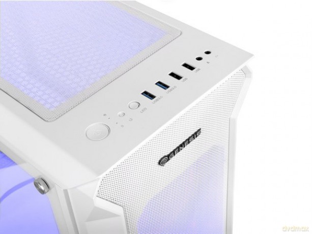 Obudowa Irid 505 V2 ARGB z oknem, USB 3.0 Biała