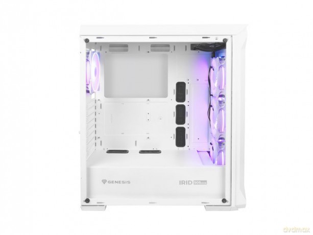 Obudowa Irid 505 V2 ARGB z oknem, USB 3.0 Biała