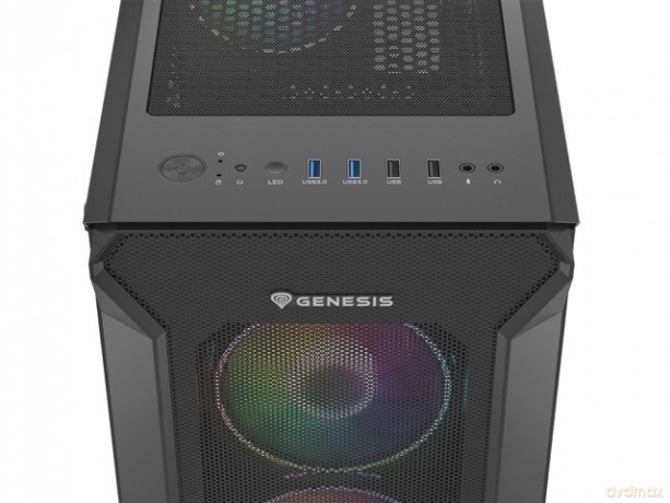 Obudowa Irid 505 V2 z oknem, ARGB, USB 3.0